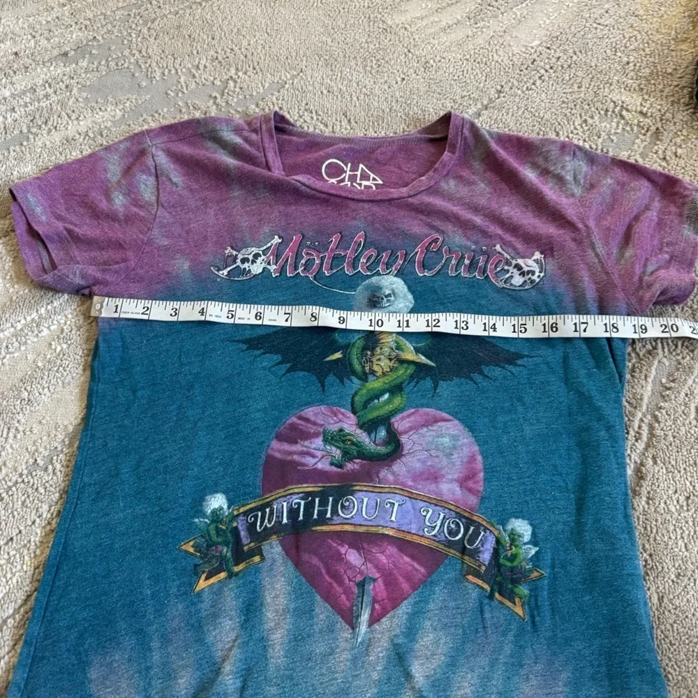 CHASER MOTLEY CRUE WITHOUT YOU TEE SUNSET DYE small - Picture 5 of 9